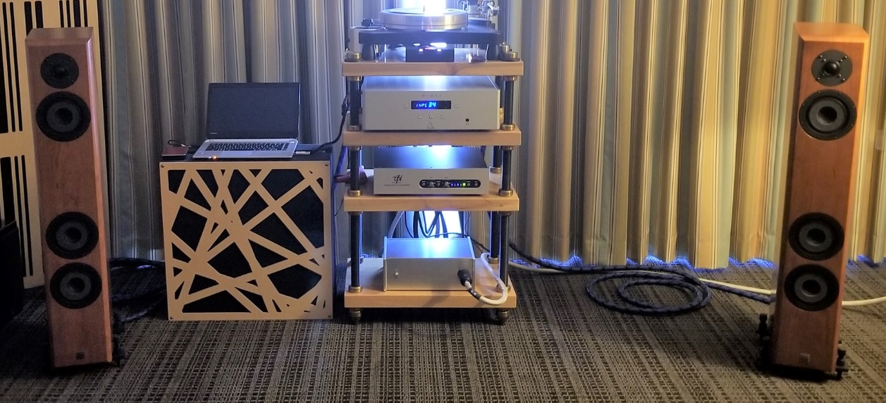 Vienna Acoustics Baby Beethoven Reference speakers at Florida Audio Expo