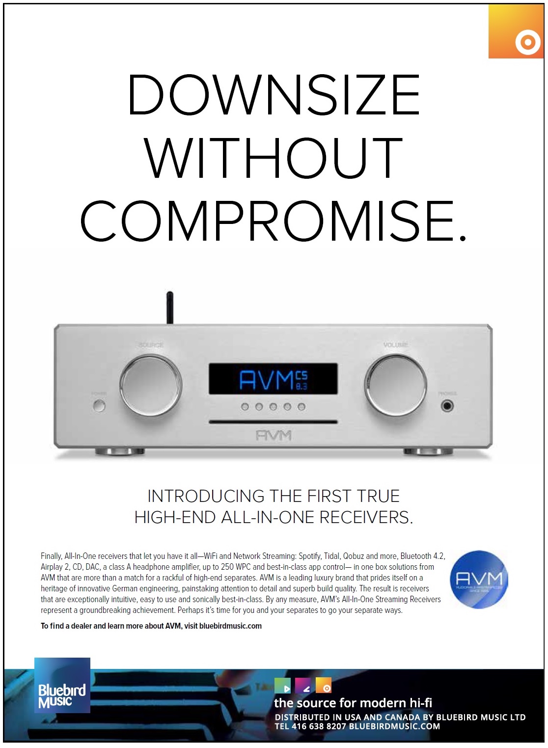 Stereophile Weiss Advertisement