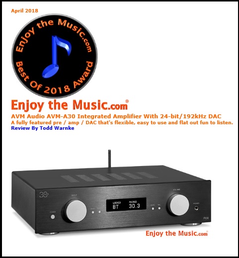 Enjoy the Music AVM A30 Review
