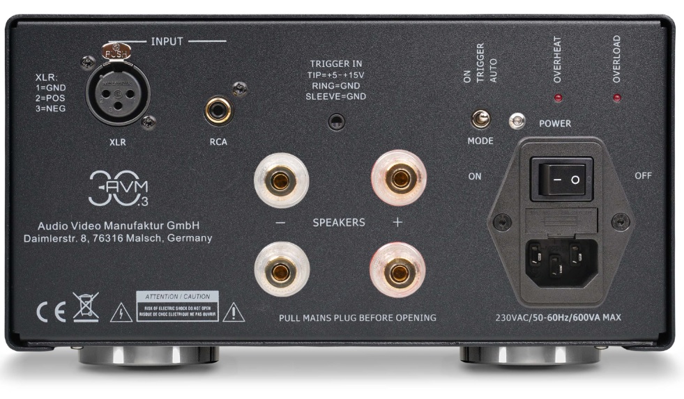 AVM MA 30.3 Mono Amplifier