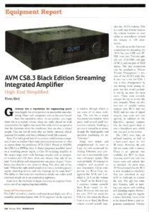 avm cs8.3 review